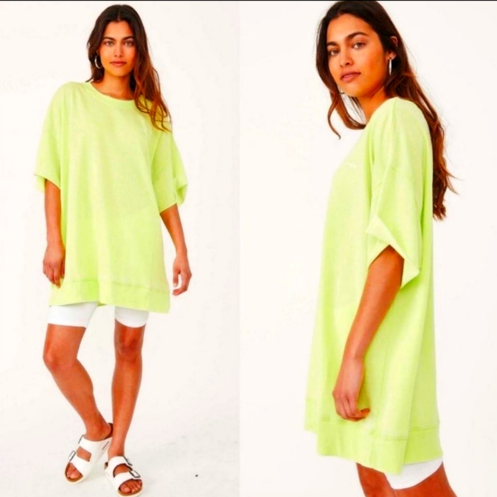 Free People Cozy Cool Girl Sleep tee